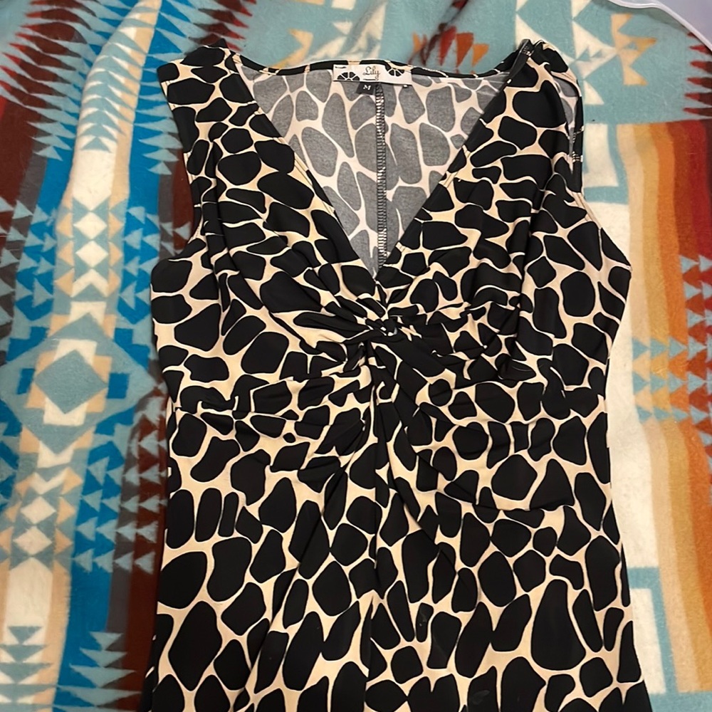 Cheetah print tank